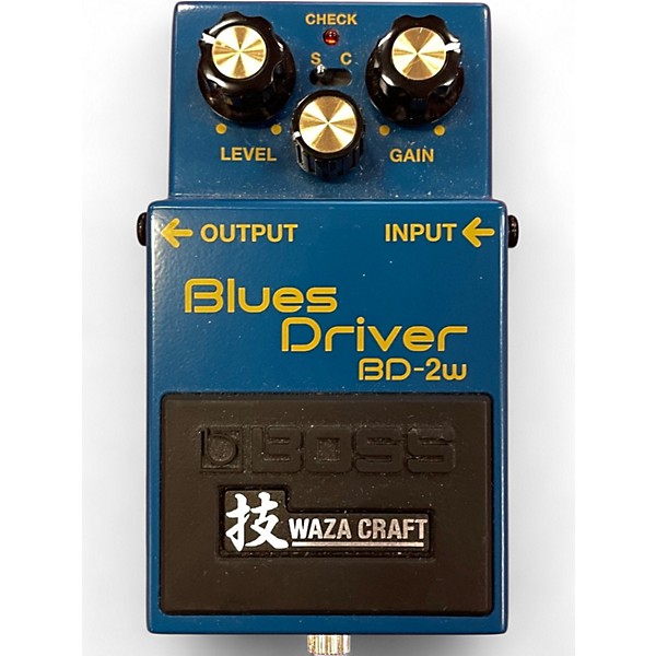 Used BOSS BD2W Blues Driver Waza Craft Effect Pedal