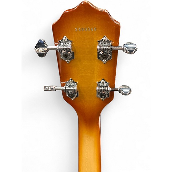 Used Airline TUXEDO TENOR ELECTRIC GUITAR Copper Burst Solid Body Electric Guitar