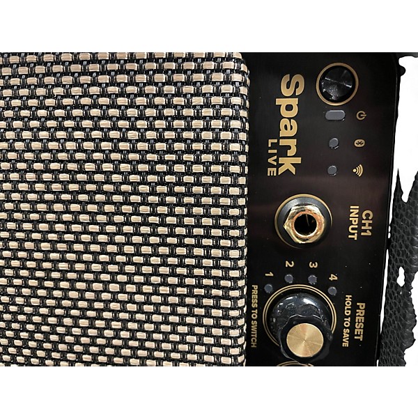 Used Positive Grid SPARK LIVE W/ BATTERY AND COVER Guitar Combo Amp
