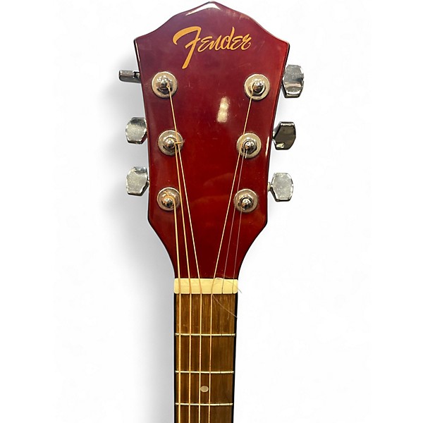 Used Fender fa125 Natural Acoustic Guitar