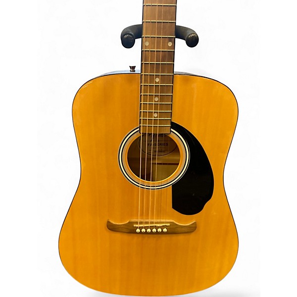 Used Fender fa125 Natural Acoustic Guitar