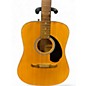 Used Fender fa125 Natural Acoustic Guitar