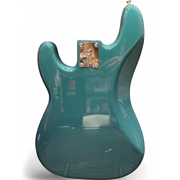 Used Fender Player Precision Bass Ocean Turquoise Electric Bass Guitar