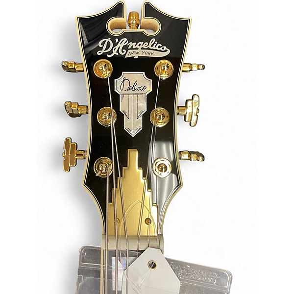 Used D'Angelico Deluxe Bari Atlantic Black Baritone Guitars