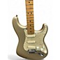 Used Fender American Fat Stratocaster Texas Special Shoreline Gold Solid Body Electric Guitar
