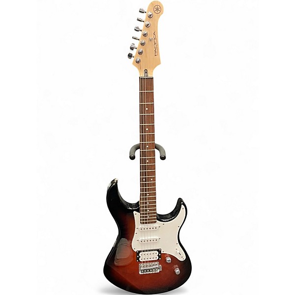 Used Yamaha Pacifica Sunburst Solid Body Electric Guitar