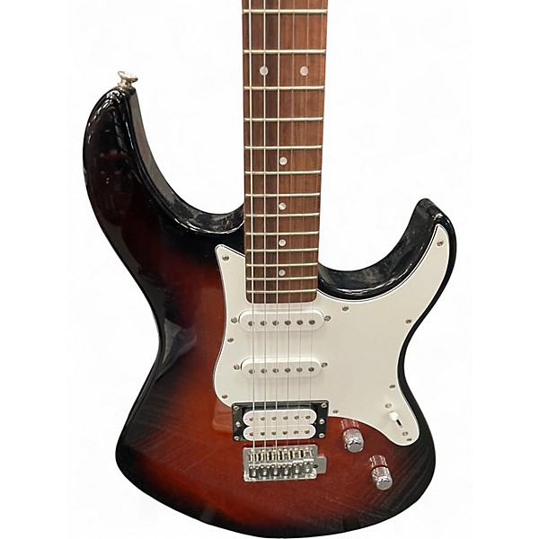 Used Yamaha Pacifica Sunburst Solid Body Electric Guitar