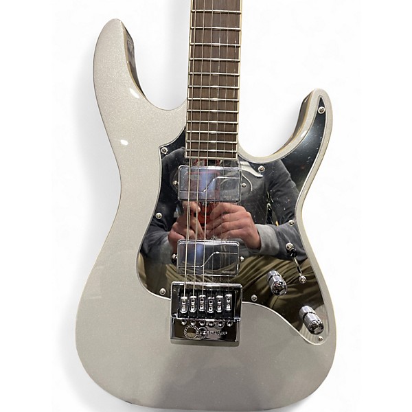 Used ESP KSM6 Chrome Silver Solid Body Electric Guitar