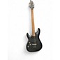 Used Schecter Guitar Research C6 DELUX LEFT HAND MATTE BLACK Electric Guitar thumbnail