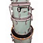 Used PDP by DW 4 Piece Concept Series With Custom Wrap and Hardware Seafoam Green Drum Kit
