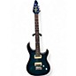 Used Peavey LTD HB BLUE FLAME Solid Body Electric Guitar thumbnail