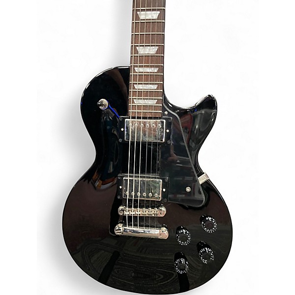 Used Epiphone Les Paul Studio Ebony Solid Body Electric Guitar