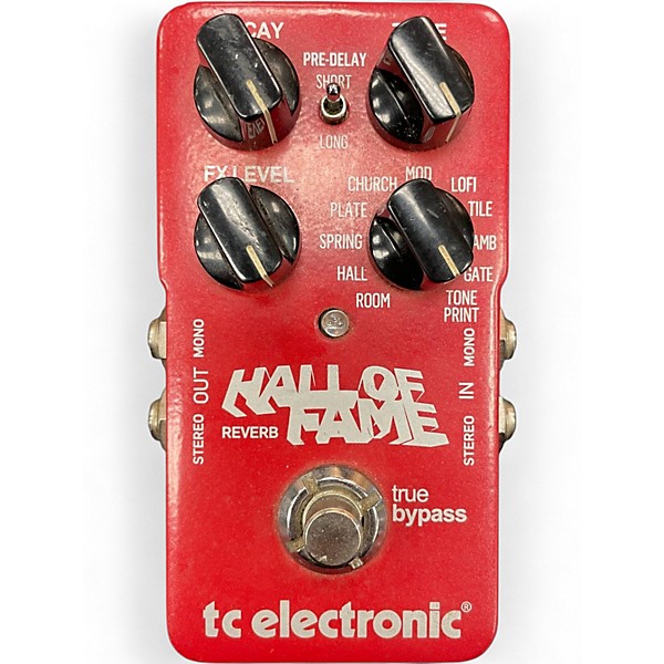 Used TC Electronic Hall Of Fame Reverb Effect Pedal