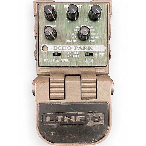 Used Line 6 Tonecore Echo Park Delay Effect Pedal