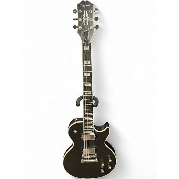 Used Epiphone Les Paul Prophecy Custom EX Black Onyx Solid Body Electric Guitar