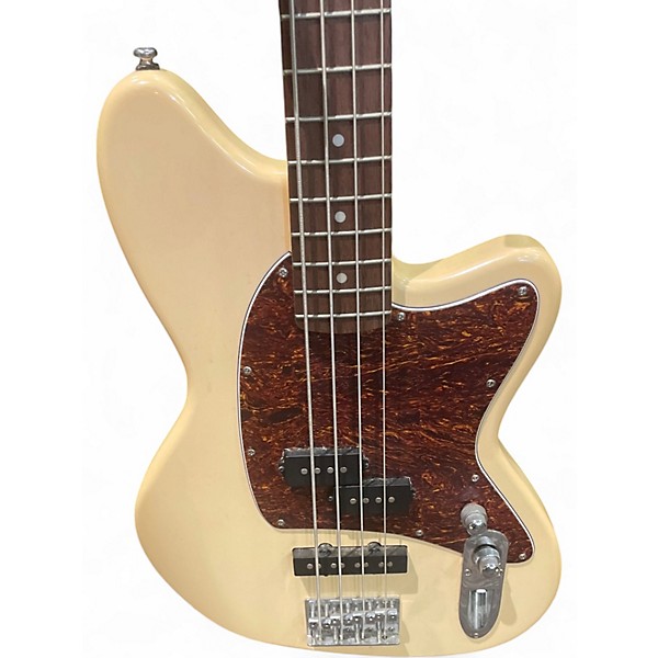 Used Ibanez TMP100 Yellow Electric Bass Guitar