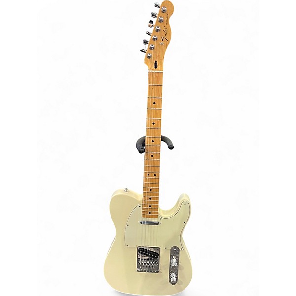 Used Fender Player Telecaster Alpine White Solid Body Electric Guitar