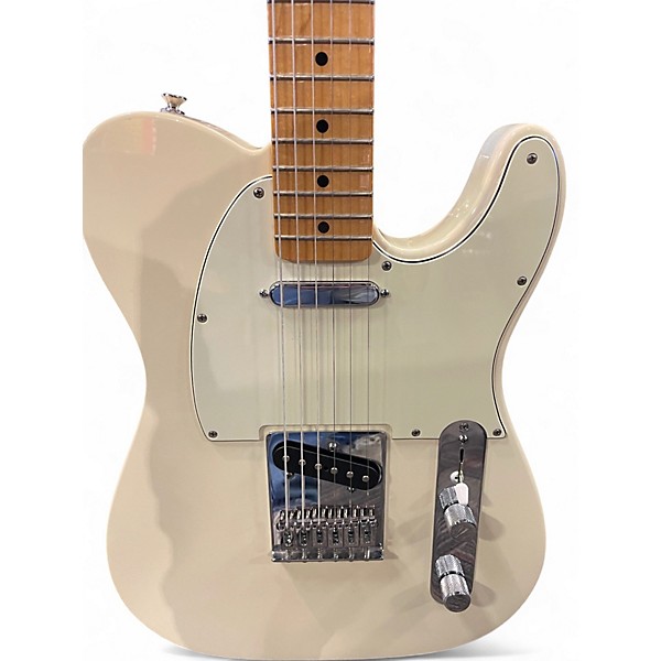 Used Fender Player Telecaster Alpine White Solid Body Electric Guitar