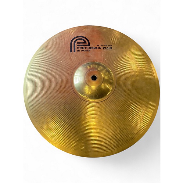 Used Paiste 14in PERCUSSION PLUS HI HAT PAIR Cymbal