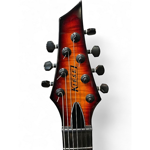 Used Kiesel KIRA 7 STRING 2 Tone Sunburst Solid Body Electric Guitar