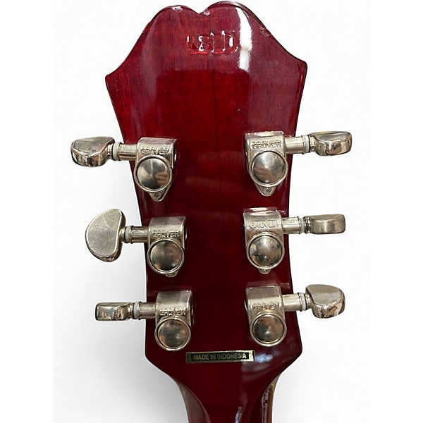 Used Epiphone Hummingbird 2 Color Sunburst Acoustic Guitar