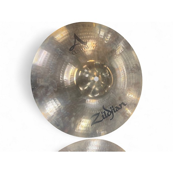 Used Zildjian 14in A Custom Hi Hat Pair Cymbal