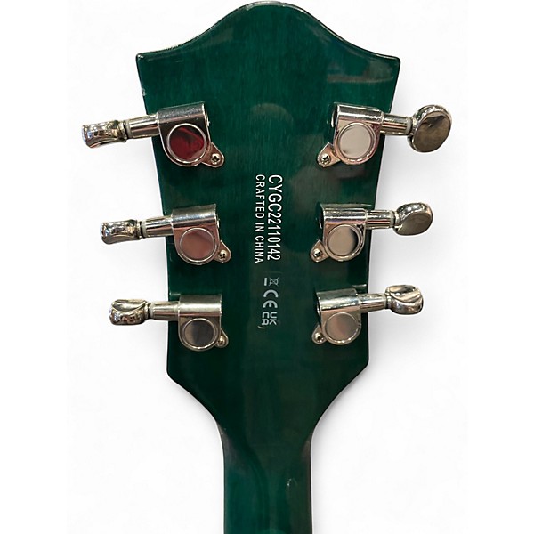 Used Gretsch Guitars G5655TQM ASPEN GREEN Hollow Body Electric Guitar