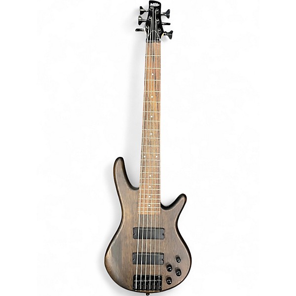 Used Ibanez GSR206 6 String Black Electric Bass Guitar