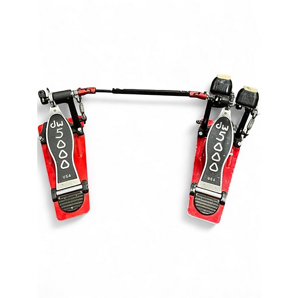 Used DW 5000 Series Double Double Bass Drum Pedal