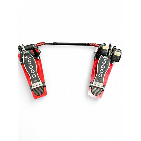 Used DW 5000 Series Double Double Bass Drum Pedal