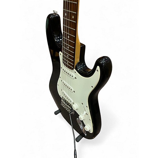 Used Squier Bullet Stratocaster Black Solid Body Electric Guitar