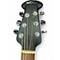 Used Ovation APPLUSE  BLACK Acoustic Guitar