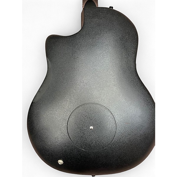 Used Ovation APPLUSE  BLACK Acoustic Guitar
