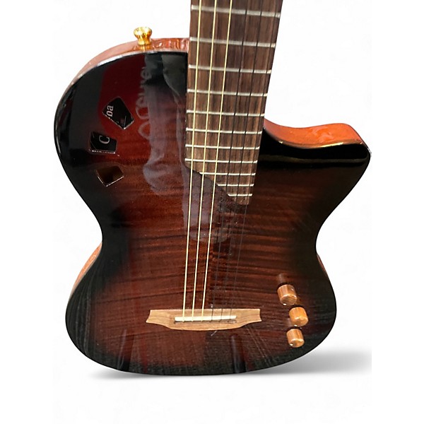 Used Cordoba Stage Artist Habano Burst Classical Acoustic Electric Guitar