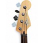 Used Fender Standard Fretless Jazz Bass Blue Agave Electric Bass Guitar