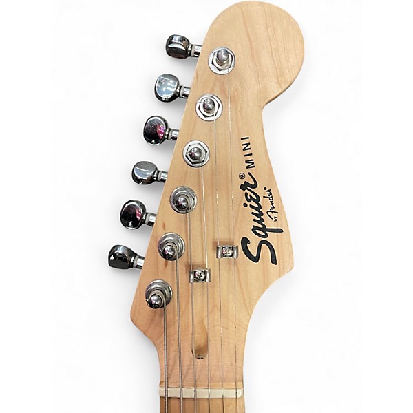 Used Squier Mini Affinity Stratocaster Olympic White Electric Guitar