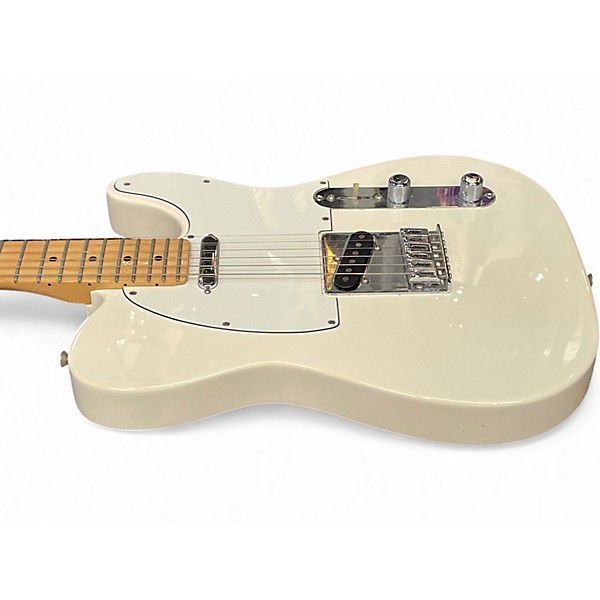 Used 2021 Fender Player Plus Telecaster White Solid Body Electric Guitar