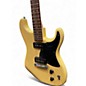 Used Squier Paranormal Strat-O-Sonic TV Yellow Solid Body Electric Guitar