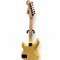 Used Squier Paranormal Strat-O-Sonic TV Yellow Solid Body Electric Guitar