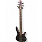 Used Ibanez SR5005E 5 String BLACK AURORA BURST Electric Bass Guitar thumbnail