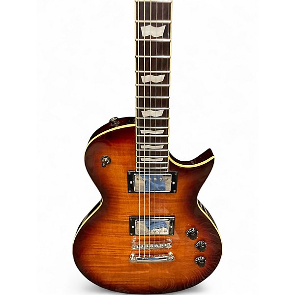 Used Ltd EC256 AMBER BURST Solid Body Electric Guitar