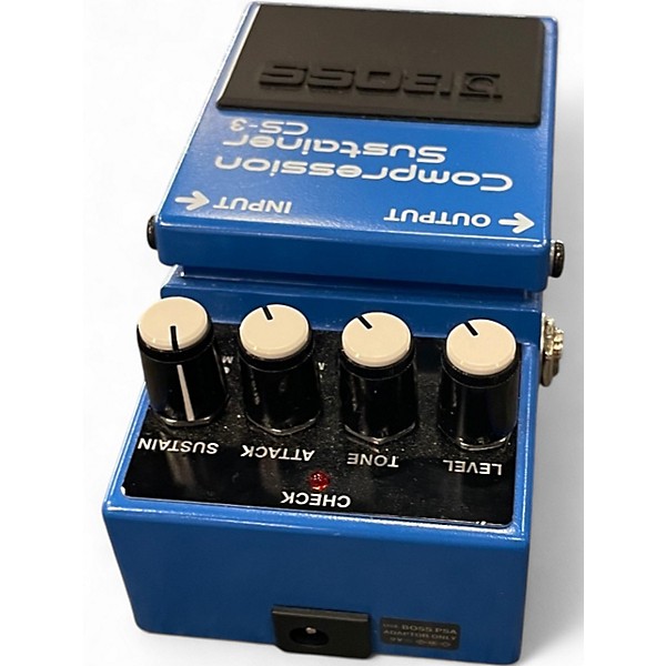 Used BOSS CS3 Compressor Sustainer Effect Pedal
