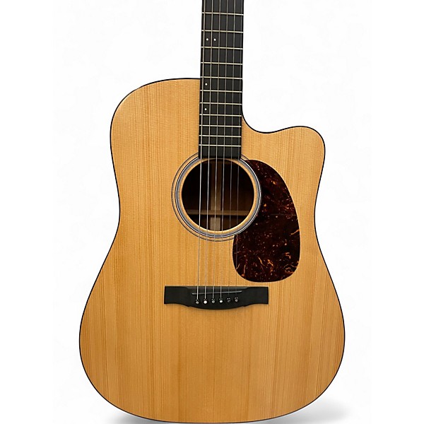 Used Martin DCPA4 Natural Acoustic Electric Guitar