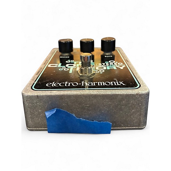 Used Electro-Harmonix Clone Theory Stereo Chorus Vibrato Effect Pedal