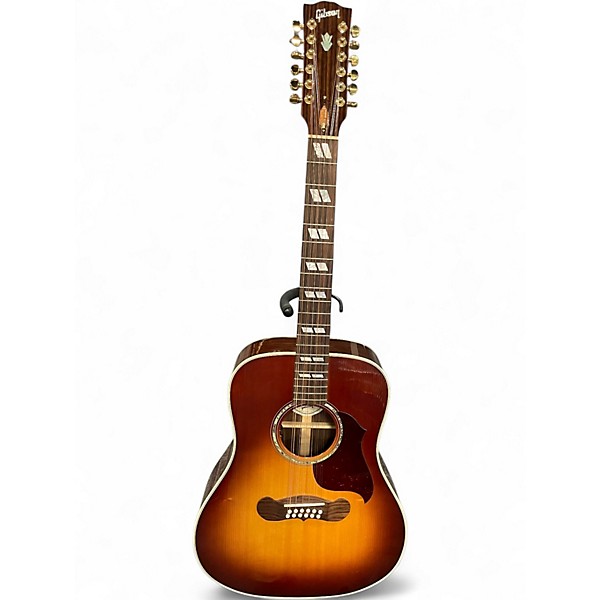 Used Gibson songwriter 12 2 Tone Sunburst 12 String Acoustic Electric Guitar