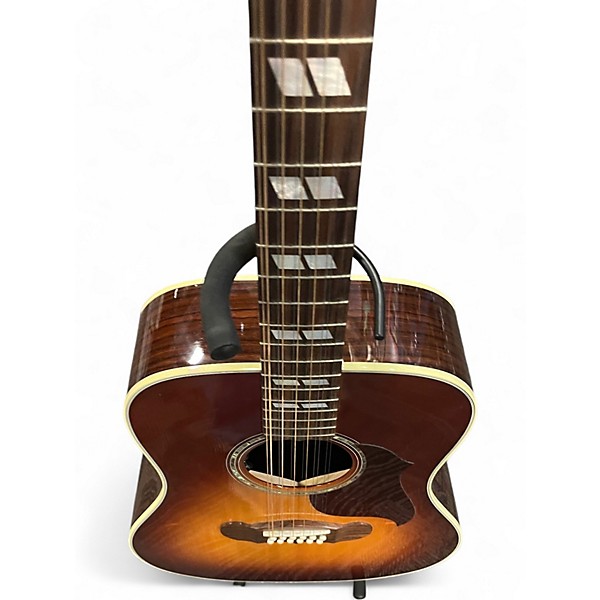 Used Gibson songwriter 12 2 Tone Sunburst 12 String Acoustic Electric Guitar