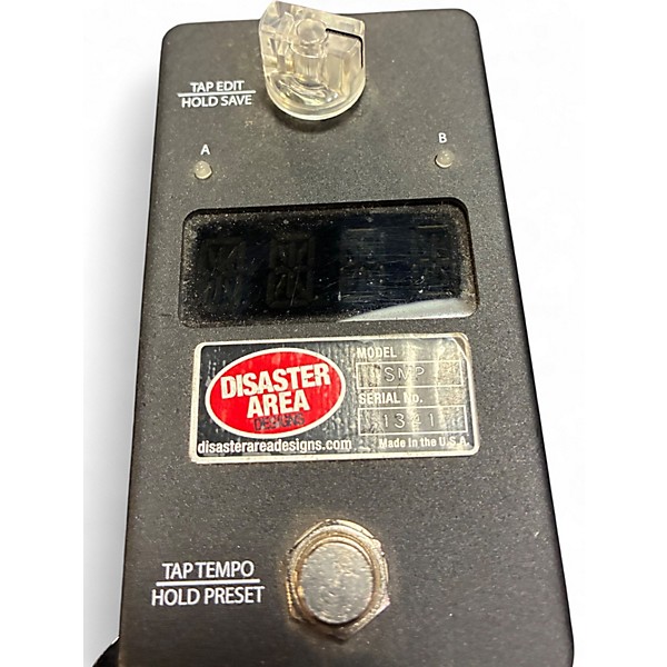 Used Diaster Area tap tempo Effect Pedal