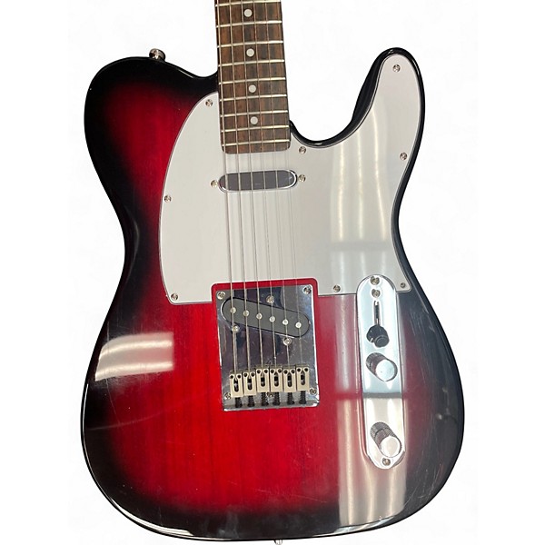 Used Squier Standard Telecaster Antique Burst Solid Body Electric Guitar