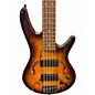 Used Ibanez GSR205 5 String 2 Tone Sunburst Electric Bass Guitar