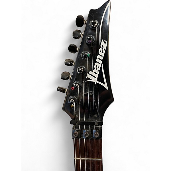 Used Ibanez RG570 Black Solid Body Electric Guitar